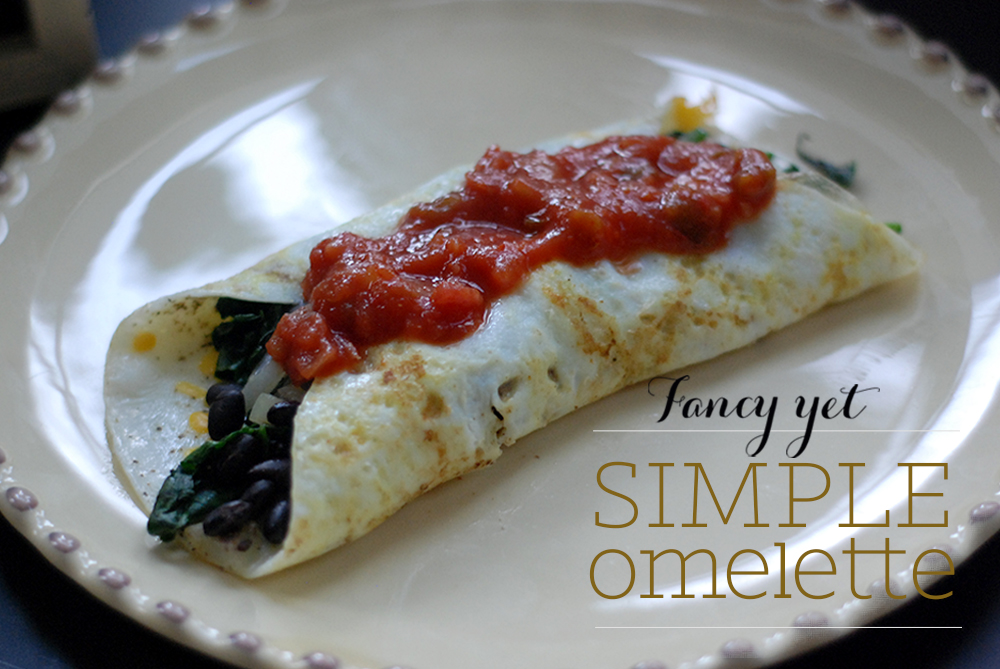 omelette title graphic