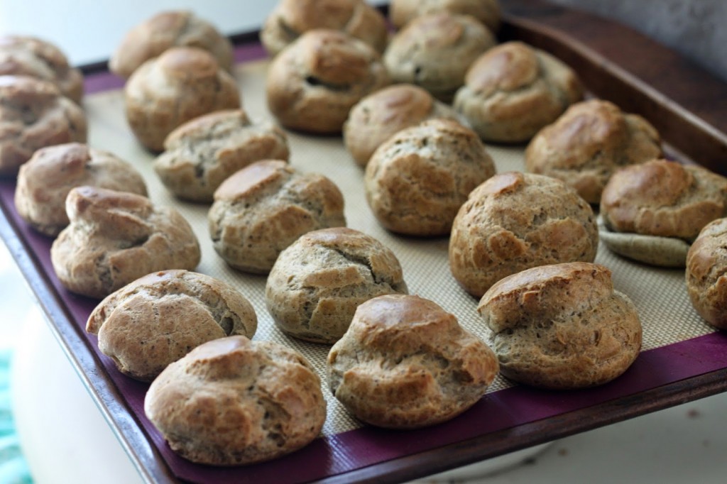 ice cream puffs