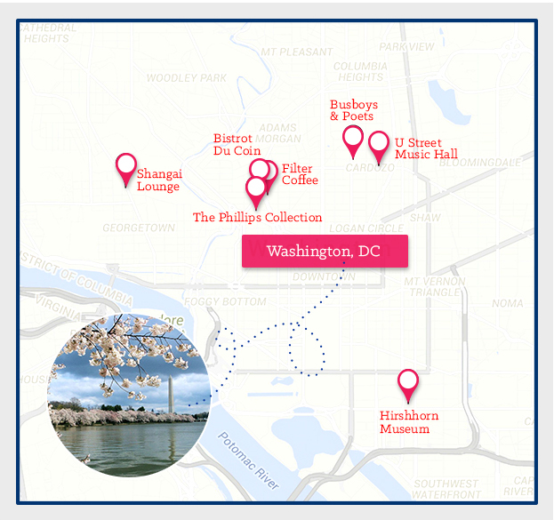 washington DC_map