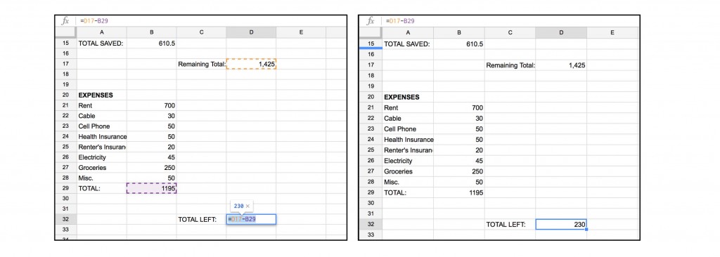 final total step-by-step