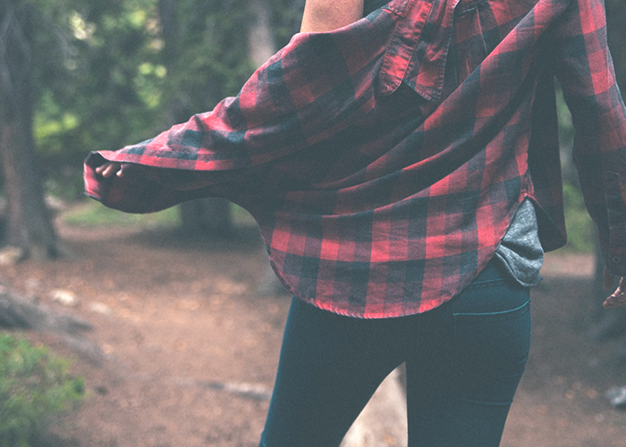 woman-in-flannel