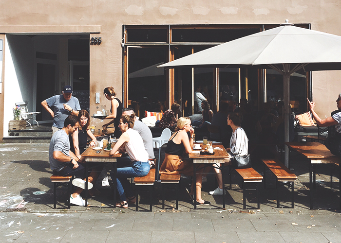 people-sitting-outside-work-lunch