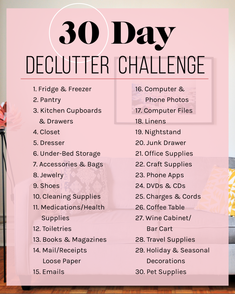 Organize Your Junk Drawer (Day 18): 30 Day organization Challenge