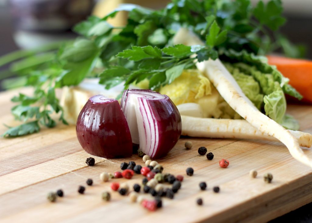 vegetable storage and prep