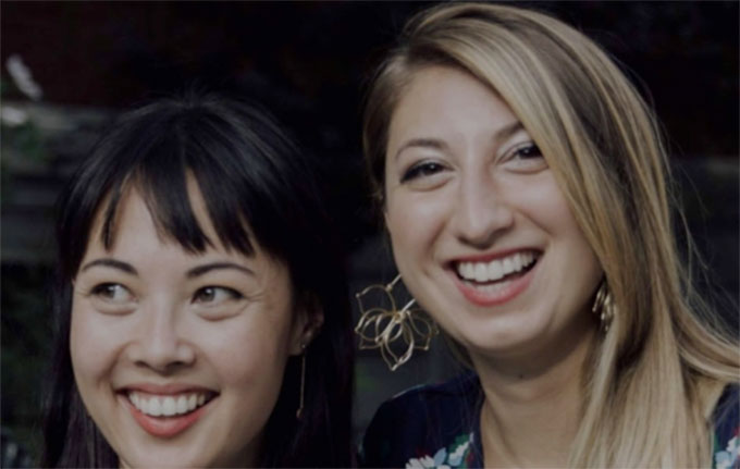 Image of happy team members