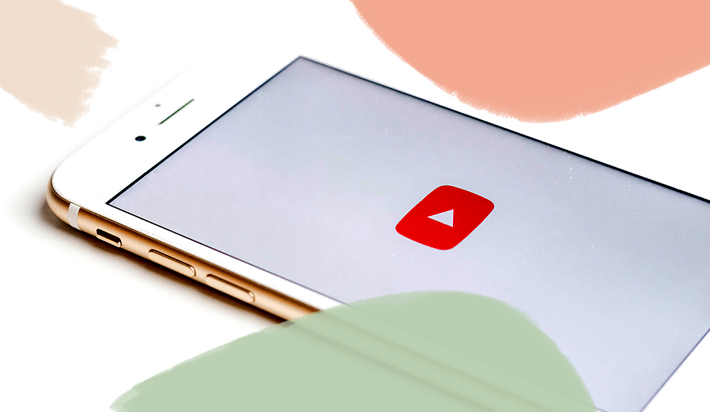 Image of youtube on phone